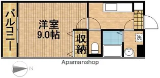 クランマーク【2階】の間取り