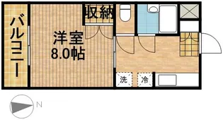 マンハイム伊藤Ⅰ【1階】の間取り