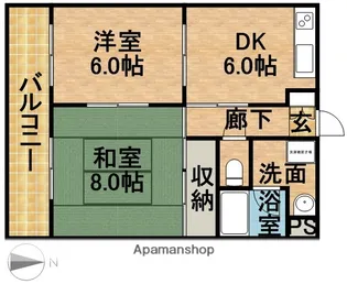 オズハウス2【2階】の間取り