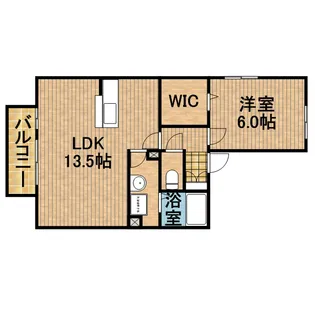 アンダンテA【2階】の間取り