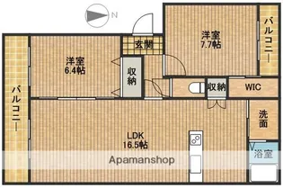 JACK【2階】の間取り