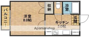 パークウッドKⅡ【2階】の間取り