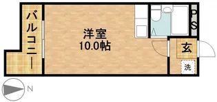 グレイス第3マンション【206号室】の間取り