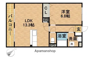 BELL WIN【2階】の間取り