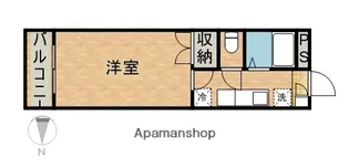 第7田畑ハイツ【3階】の間取り