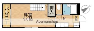 WILLOW布橋【3A号室】の間取り