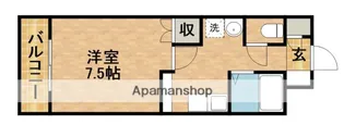 パルコート佐藤【3階】の間取り