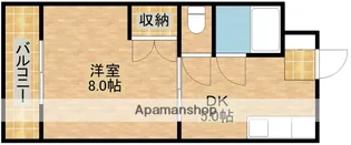 キャッスル・バンブー【2階】の間取り