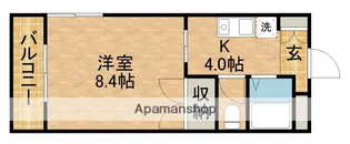 ツインシャトー富ヶ丘【3階】の間取り