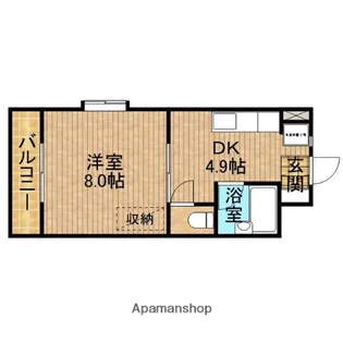 エテルノⅡ【3階】の間取り