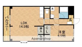 レジデンスHARUMI【1階】の間取り