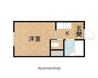 レクリオヒロ本所A【202号室】の間取り