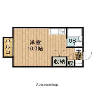 スカイハイツマゴメ【2階】の間取り
