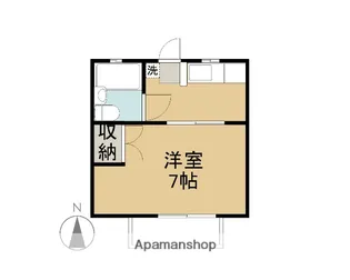 マーガレットA【2階】の間取り