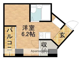 リエス浜松駅南【506号室】の間取り