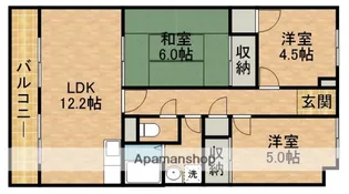 3LDKの間取り画像