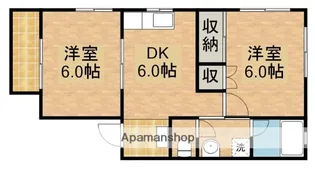 アマービレ佐鳴台【1階】の間取り