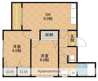 久嶋ハイム【3階】の間取り