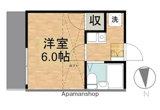ユトリロ曳馬【1階】の間取り