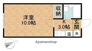 コーポアスカ【1階】の間取り