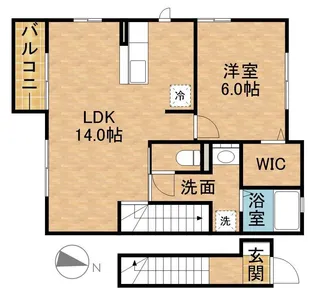 アルス・ノヴァ【2階】の間取り