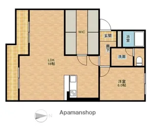 ハイクレストサンシャインⅠ【2階】の間取り