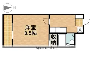 ビクトリアパレス【2階】の間取り