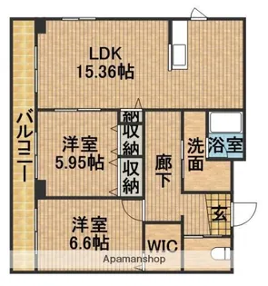 レガーロ掛川【5階】の間取り