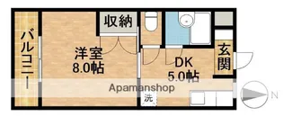 ハイツパピリオⅠ【3階】の間取り