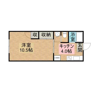 パステルⅡ【2階】の間取り