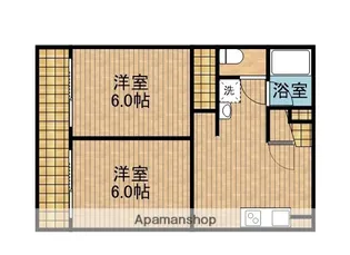 アーベイン中泉【2階】の間取り