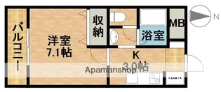 プロニティ・M【2階】の間取り