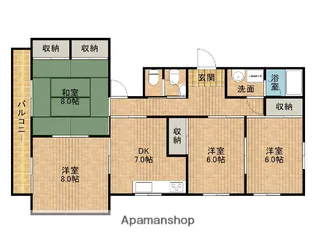 シーサイドアベニュー【4階】の間取り