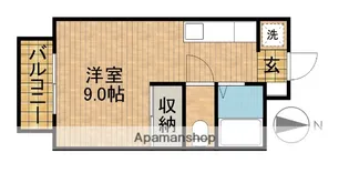 ラ・メゾン【2階】の間取り