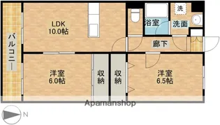 エル・ドラードⅡ【3階】の間取り