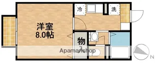 棒屋第3住吉ハイツ【2階】の間取り
