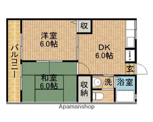 ウィンズⅠ【1階】の間取り