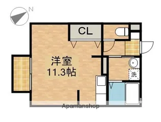 ミステル【1階】の間取り
