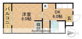 アルタ ミラ【2階】の間取り