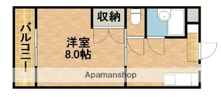 マンションヒカリⅠ【306号室】の間取り
