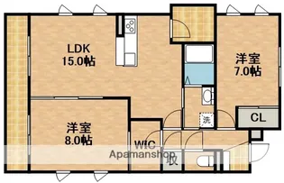 アーリースチューベン【203号室】の間取り