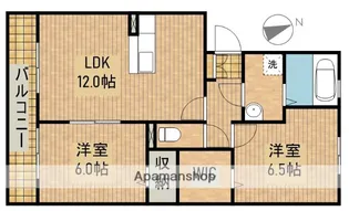 LUXE FORT【2階】の間取り