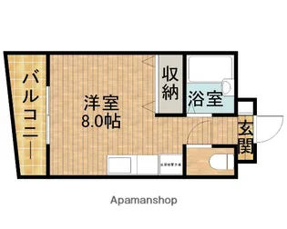 ESPOIR板屋【5階】の間取り