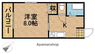 フルール【2階】の間取り