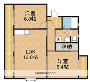ハイフォレスト【1階】の間取り
