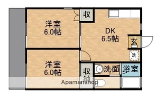 メゾンドめぐみ【1階】の間取り