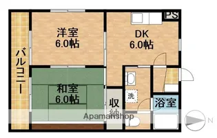 カーサ・ロンシェーヌ【2階】の間取り