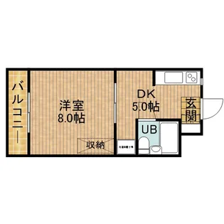 パークサイドⅡ【2階】の間取り