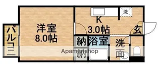 フォレスト【1階】の間取り