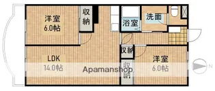 ハーモニー【1階】の間取り